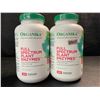 Image 1 : 2 Organika Full Spectrum Plant Enzymes; Helps Break Down Cards/Fat/Protein/Dairy - 260 Vcaps Each