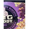 Image 3 : 1 Box of Big Daddy Oatmeal & Raisin Cookies - Soft & Tender Gourmet Indiv Wrapped Cookies; 8 x 100g
