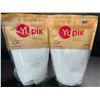 Image 1 : 2 Bags of Yupik Coarse Mediterranean Sea Salt - 1kg Each - New (BB: 2029 JA 16)