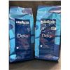 Image 1 : 2 Bags of LaVazza Torino Italia Decaffeinated Coffee Beans - 500g Each - BB: 06/2025 - New