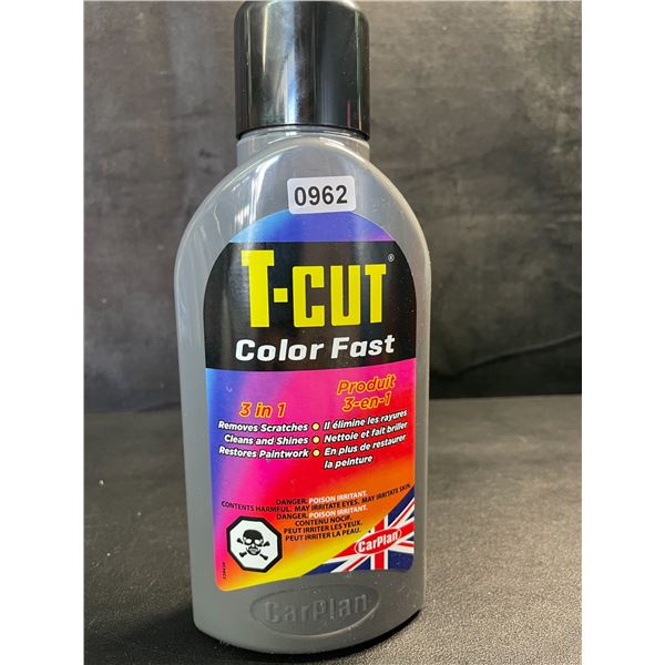 1 T-Cut Color Fast 3-in-1 Removes Scratches/Cleans/Restores Paintwork - 500ml - New