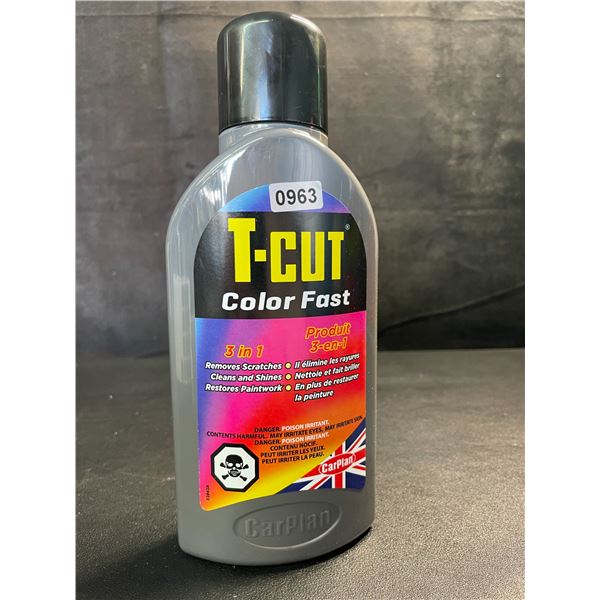 1 T-Cut Color Fast 3-in-1 Removes Scratches/Cleans/Restores Paintwork - 500ml - New