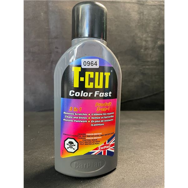 1 T-Cut Color Fast 3-in-1 Removes Scratches/Cleans/Restores Paintwork - 500ml - New