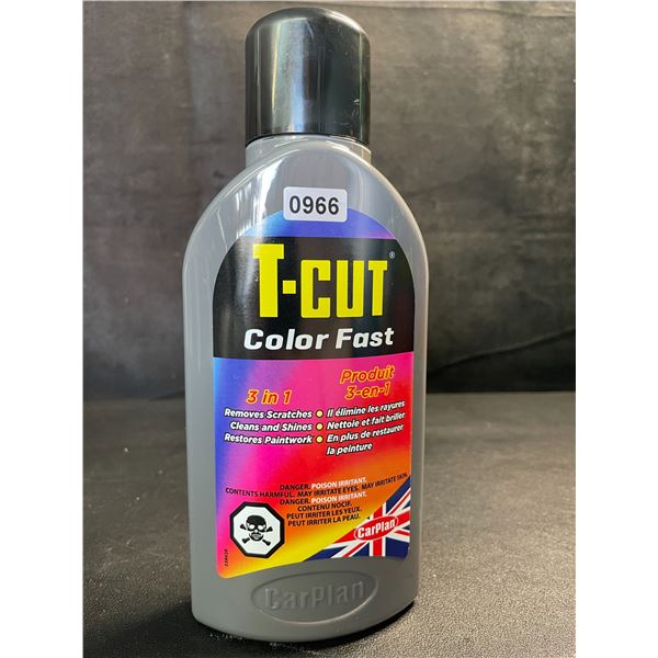 1 T-Cut Color Fast 3-in-1 Removes Scratches/Cleans/Restores Paintwork - 500ml - New