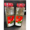Image 1 : 2 Club House Basil Leaves - Large 190g Containers - New