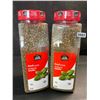 Image 1 : 2 Club House Basil Leaves - Large 190g Containers - New