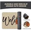 Image 4 : 1 Autumn/Pumpkin Design "Welcome" Doormat/Entry Doormat (Large 17" x 47" Size) - Brand New!