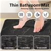Image 5 : 1 Bath Mat - Diatomaceous Earth Bath Mat; Non-Slip/Quick-Dry Super Absorbent; Lrg 23.6 x 15.7" - New
