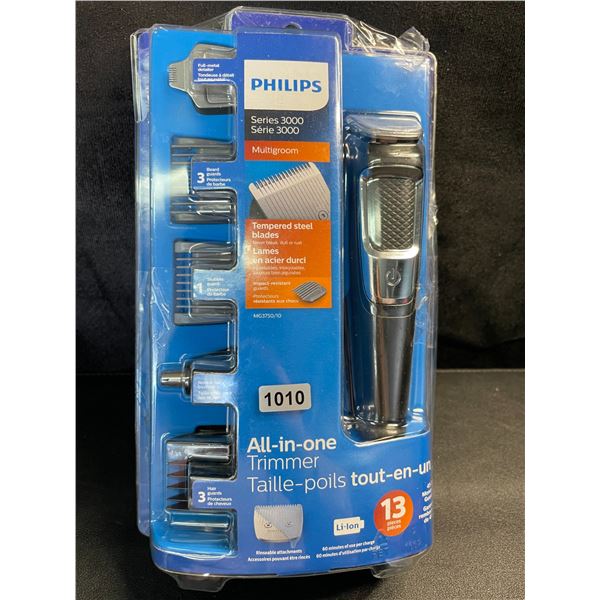 1 Philips Multigroom Series 3000 All-In-One Cordless Hair Trimmer Set for Men - 13pcs - New