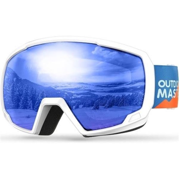 1 Outdoormaster Kids Ski/Snow Sport Googles - 100% UV Protection - New