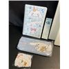 Image 3 : 2 Cinnamoroll Kawaii Stationary Sets - Pencil Case/Pens/Notebook/Stickers Included - New