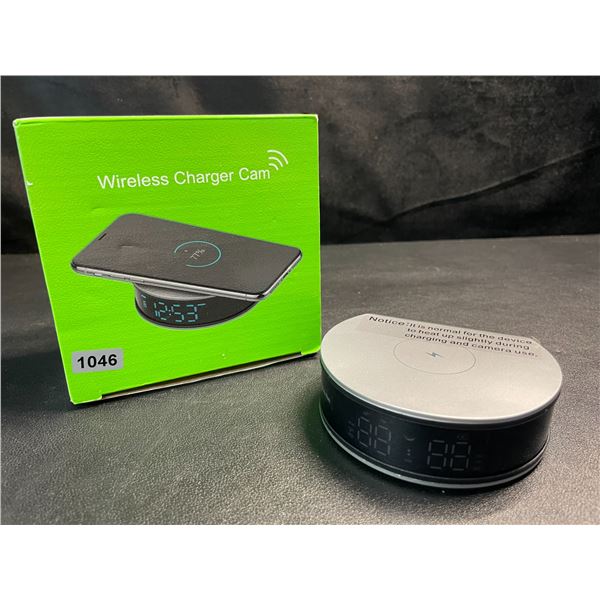 1 Hidden Camera Wireless Charger - WiFi Security Camera w/ Night Vision - Brand New