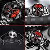 Image 4 : 1 BOYADKA Stainless Steel Men's Watch - Car Sports Wheel/Design for Car Enthusiasts - Brand New!