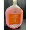 Image 1 : 1 Method Liquid Dish Soap Refill - Large 1.59L Size - Clementine - New