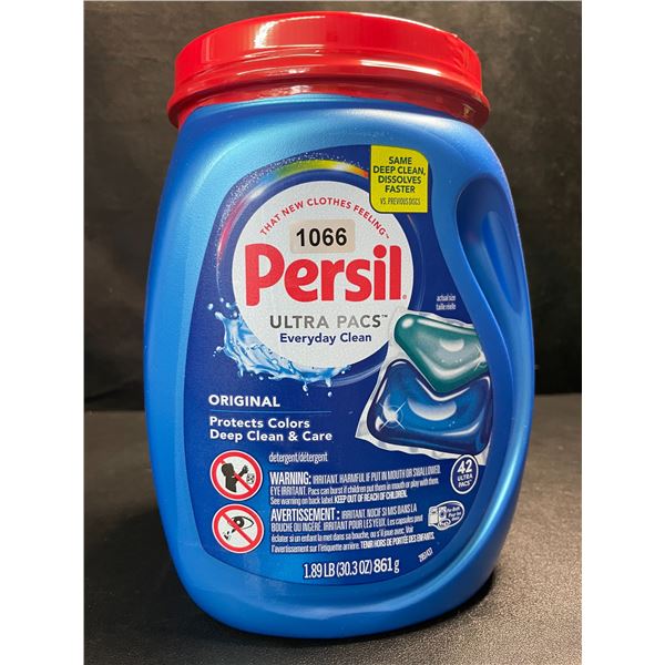 1 Tub of Persil Original Ultra Pacs Everyday Clean Laundry Detergent Pods;1.89lb/42 Ultra Pacs - New