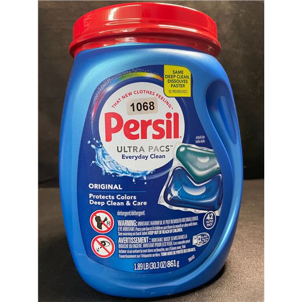 1 Tub of Persil Original Ultra Pacs Everyday Clean Laundry Detergent Pods;1.89lb/42 Ultra Pacs - New