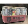 Image 2 : 1 Case of REIGN Energy Drinks - Cherry Limeade - Pack of 12 x 473ml Cans - BB: MR 16/2026