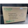 Image 2 : 1 Box of Stash Tea Company Peppermint Herbal Tea Bags - 100 Count (BB: 12/2026)