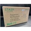Image 2 : 1 Box of Stash Tea Company Peppermint Herbal Tea Bags - 100 Count (BB: 12/2026)