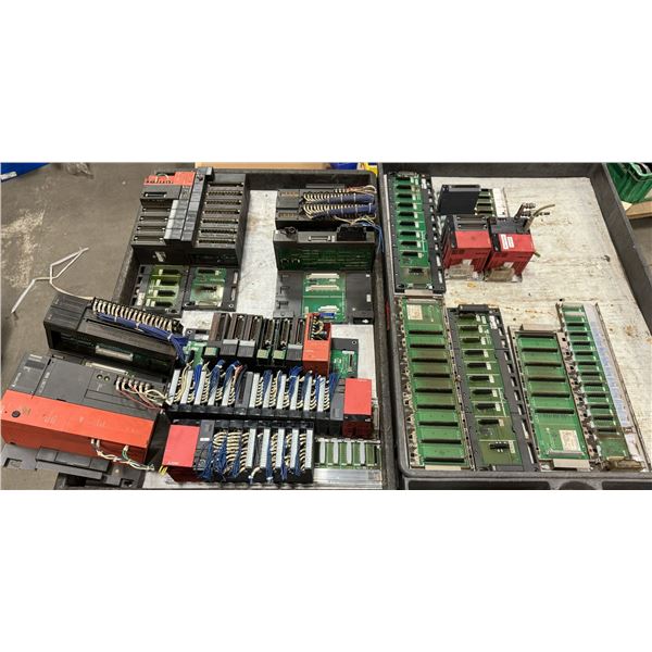 Lot of Misc. Mitsubishi Modules and Base Units