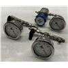 Image 4 : (3) Noshok #316 SS Tube & Socket Pressure Guage Valve Units
