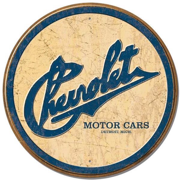 Chevy Historic Logo **NEW ALUMINUM STYLE**