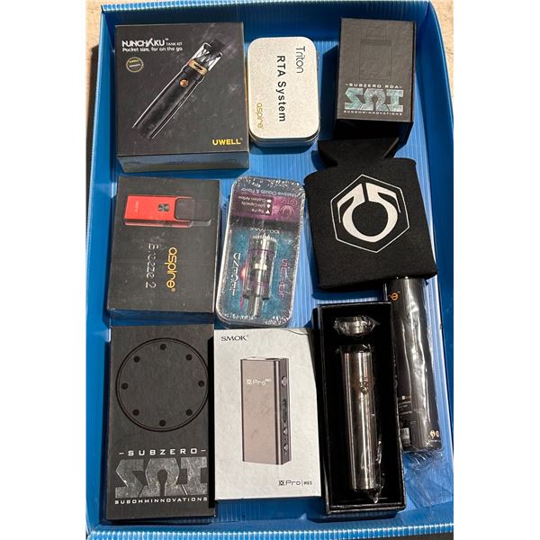 Lot of 9 Brand New Vape Machines