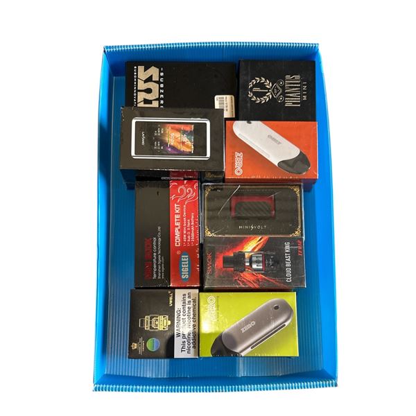 Lot of 9 Brand New Vape Machines