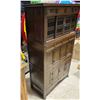 Image 3 : Wooden Cabinet (Aprox 65" x 40" x 17.5")