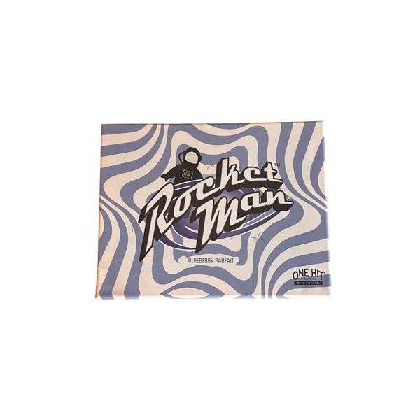 Rocket Man Print on Canvas by One Hit Wonder (Aprox 14" x 11")