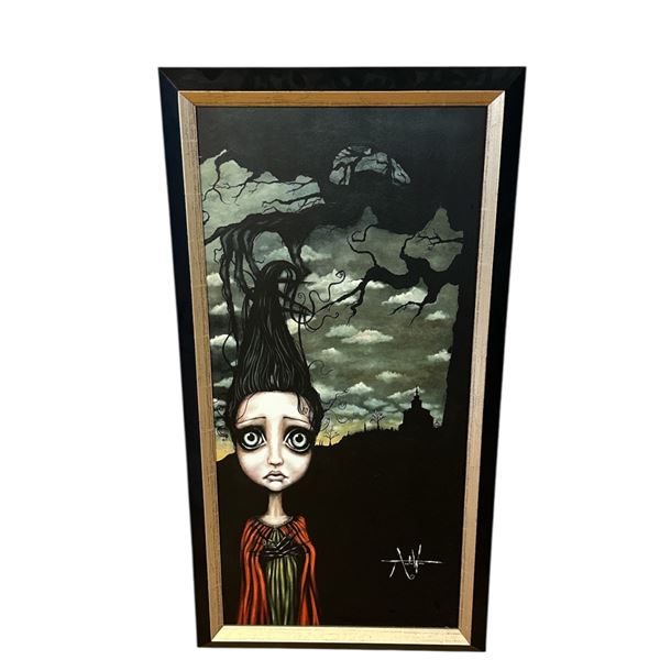 Framed Angelina Wrona Print (Aprox 38" x 20")