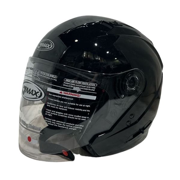 New Gmax OF-77 Open Face Helmet w/ Full Face Visor - Size : XS