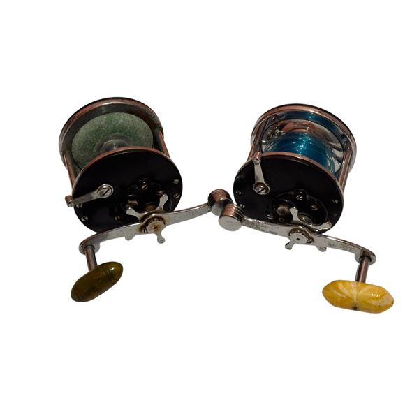 Lot of 2 Fishing Reels ( Penn Long Beach No.60 )