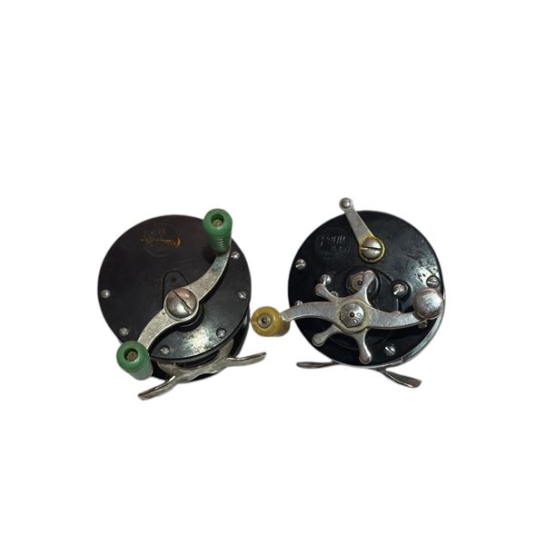 Lot of 2 Fishing Reels (Penn No.77 and Penn No.190)