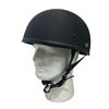 Image 2 : New WSB Beanie Motorcycle Helmet (Matte Black) - Size : XXS (Retail $129.99)