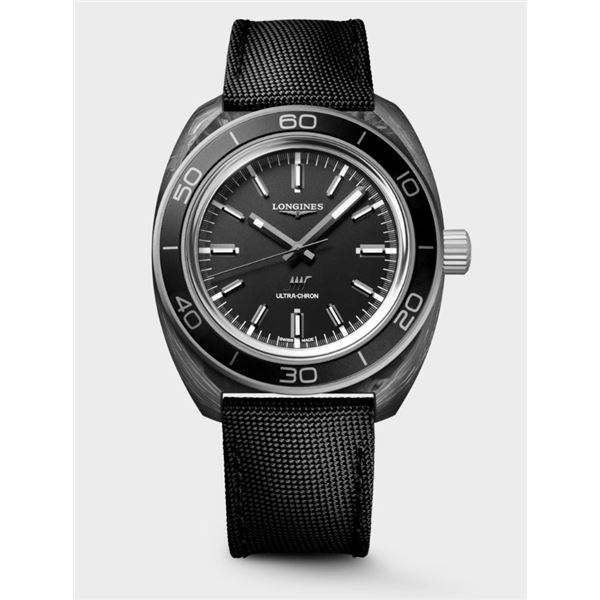 Brand New Longines Ultra-Chron Carbon 43MM L2.839.4.52.2 Complete 2026 ($7504)