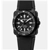 Image 2 : Brand New Bell & Ross Diver Black Matte Ceramic BR03A-D-BL-CE/SRB Complete 2025 ($7828.80)