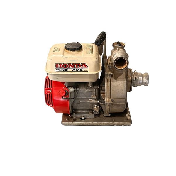 Honda WH20X High Pressure 2" Water Pump (Tested Working) Retail: $1045