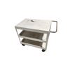 Image 1 : Heavy Duty Metal Rolling Cart (Aprox: 34" High x 24" Wide x 36" Long)