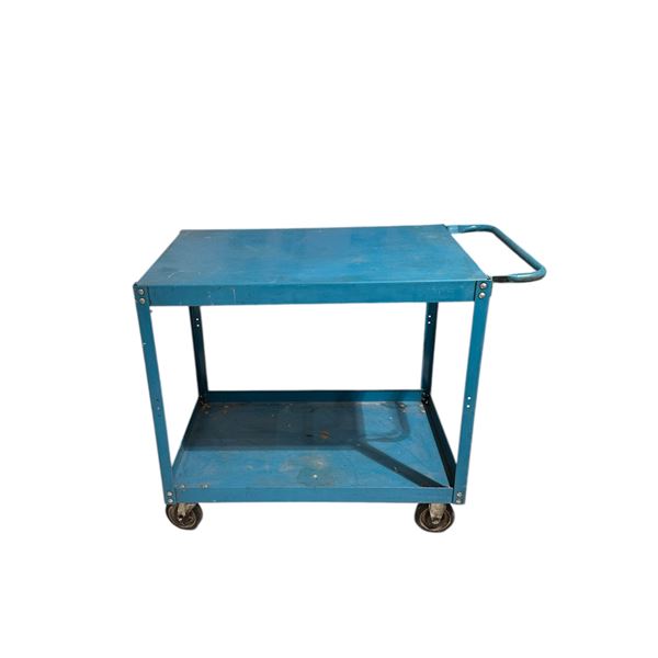 Heavy Duty Metal Rolling Cart (Aprox: 34" High x 24" Wide x 36" Long)