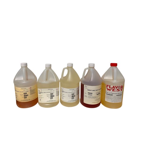 Group of 5 Flavor Apprentice & Flavor West Flavor Concentrate (Crazy High Retail Price)