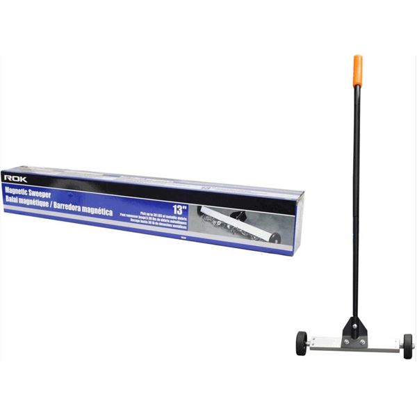 ROK Magnetic Sweeper 13" Inch ( New Opened Box)