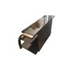 Image 2 : Sonax Glass/Metal 3 Shelf TV Stand (Aprox 24" Inch High 20.5" Inch Deep 46" Inch Wide)