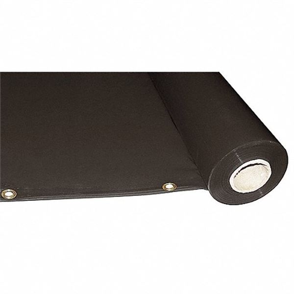 Westward 22RN54 Welding Curtain Roll 75ft. x 5ft. Grey (Retail: $492)