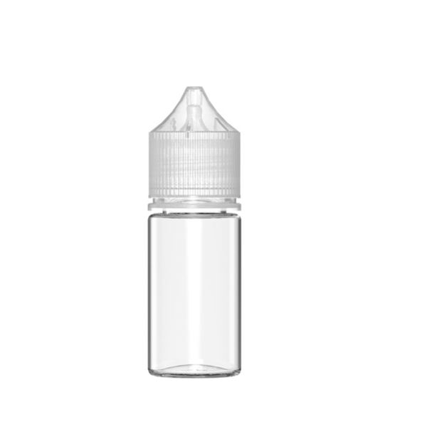 Group of Aprox 1000 New Chubby Gorilla 30ML Clear Unicorn Bottles With Caps (Retail: $499)