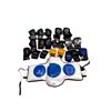 Image 1 : Group of Martial Art Training Gear (Chest Pad - Boxing Gloves - MMA Gloves)