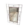 Image 1 : Heavy Metal Frame Mirror (Aprox 36" x 24")