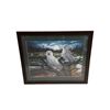 Image 1 : Large Framed Owl Puzzle Art Piece (Aprox 33.5" x 27.5")