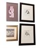 Image 2 : Group of 6 Framed Art Pieces (Assorted Sizes)