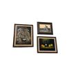 Image 1 : Group of 3 Framed Art Pieces (Assorted Sizes)